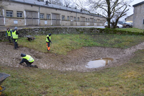 Lavogne pendant chantier